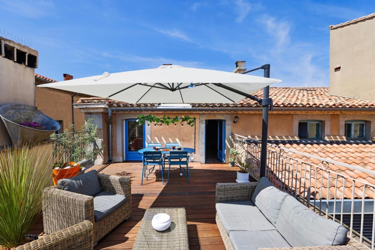 卡尔卡松La Terrasse Tapaja Vue Conciergeriedamecarcas公寓 外观 照片