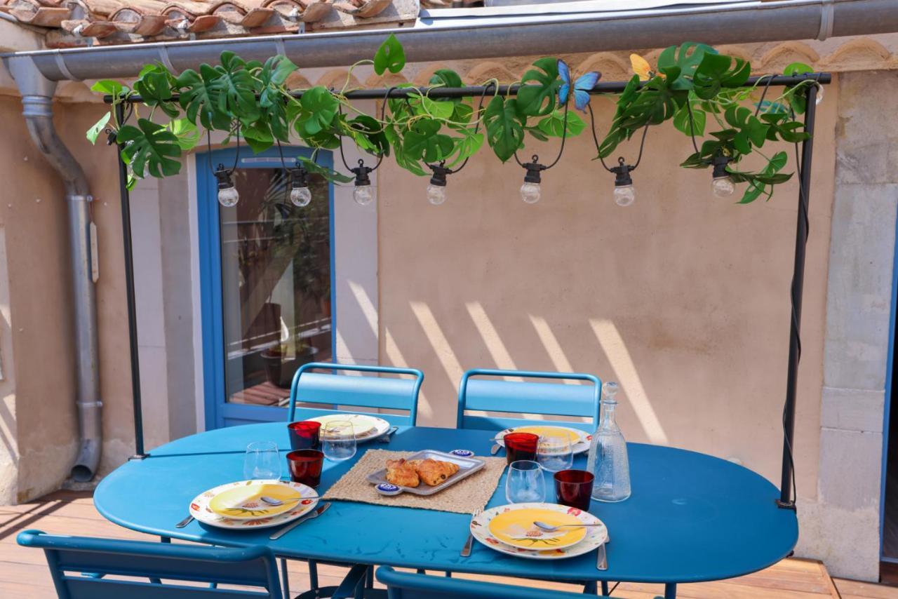 卡尔卡松La Terrasse Tapaja Vue Conciergeriedamecarcas公寓 外观 照片